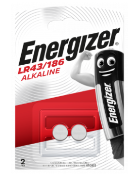 ENERGIZER® 2er Blister Alkaline Knopfzelle 186 LR43 AG12